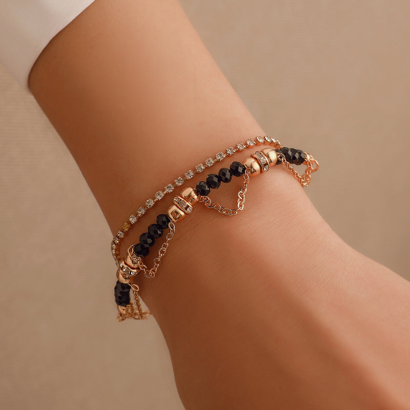 Beaded Tassel Bracelet