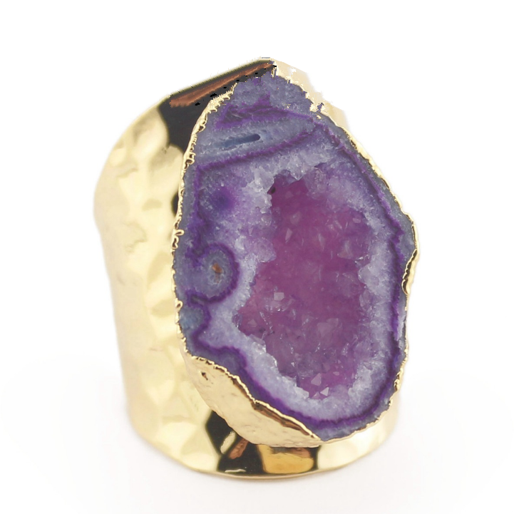Druzy Stone Ring