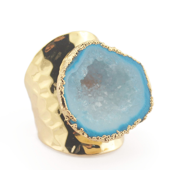 Druzy Stone Ring