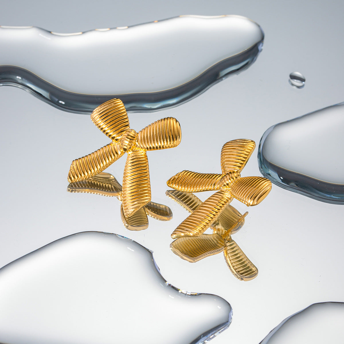 Bow Stud Earrings
