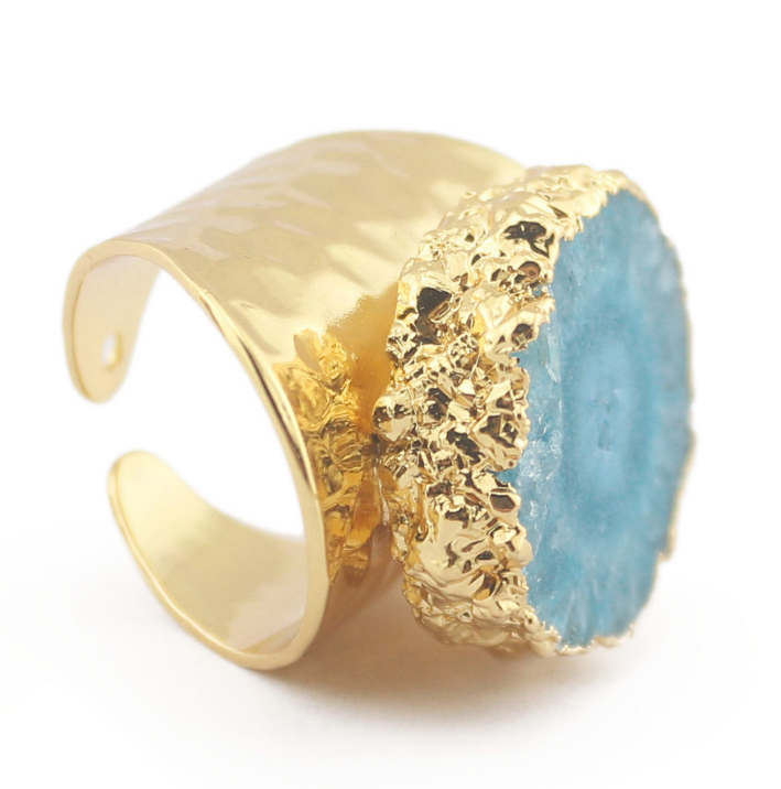 Druzy Stone Ring