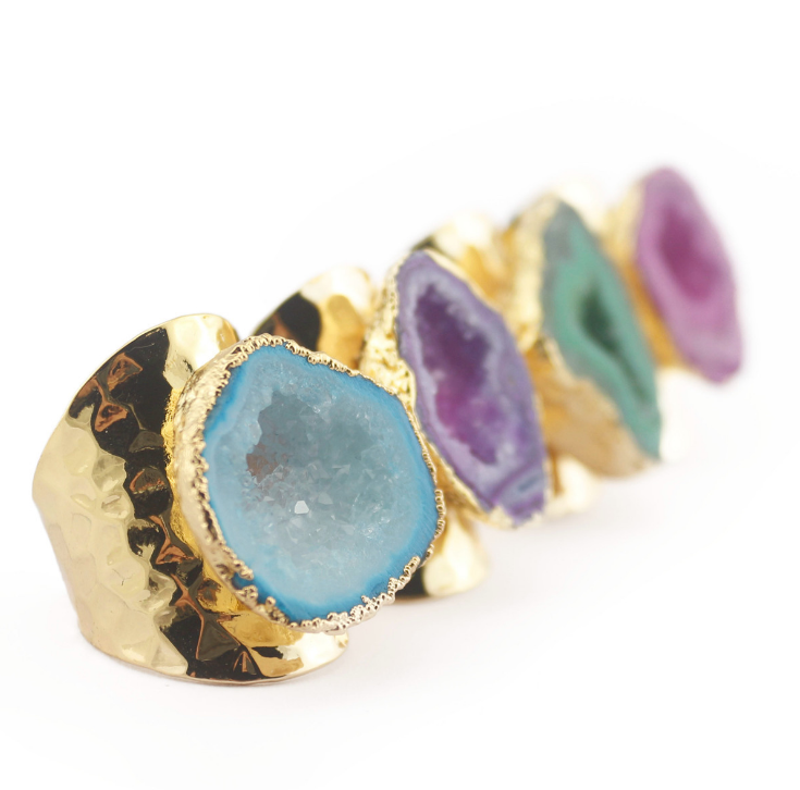 Druzy Stone Ring