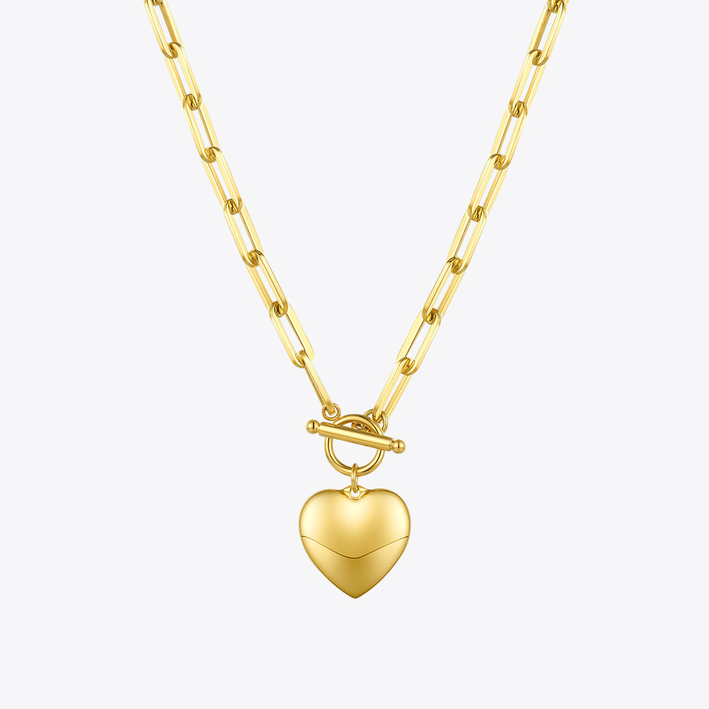 Heart Toggle Necklace