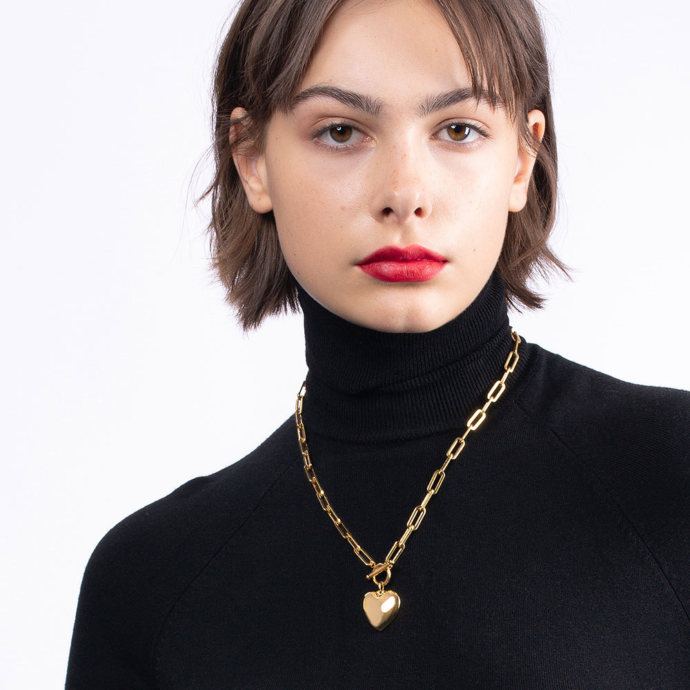 Heart Toggle Necklace