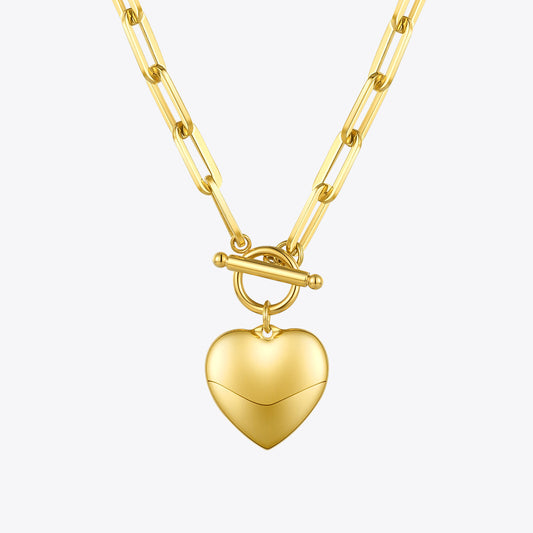 Heart Toggle Necklace