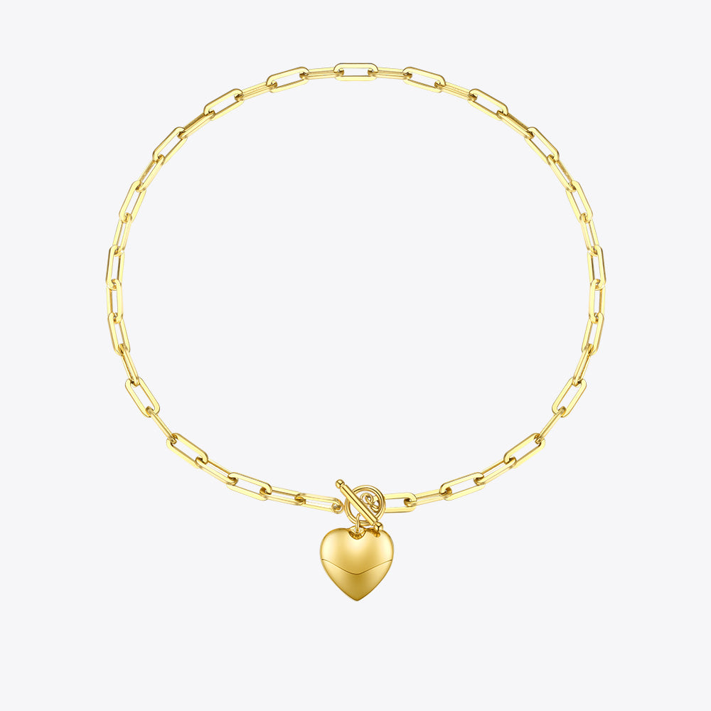 Heart Toggle Necklace