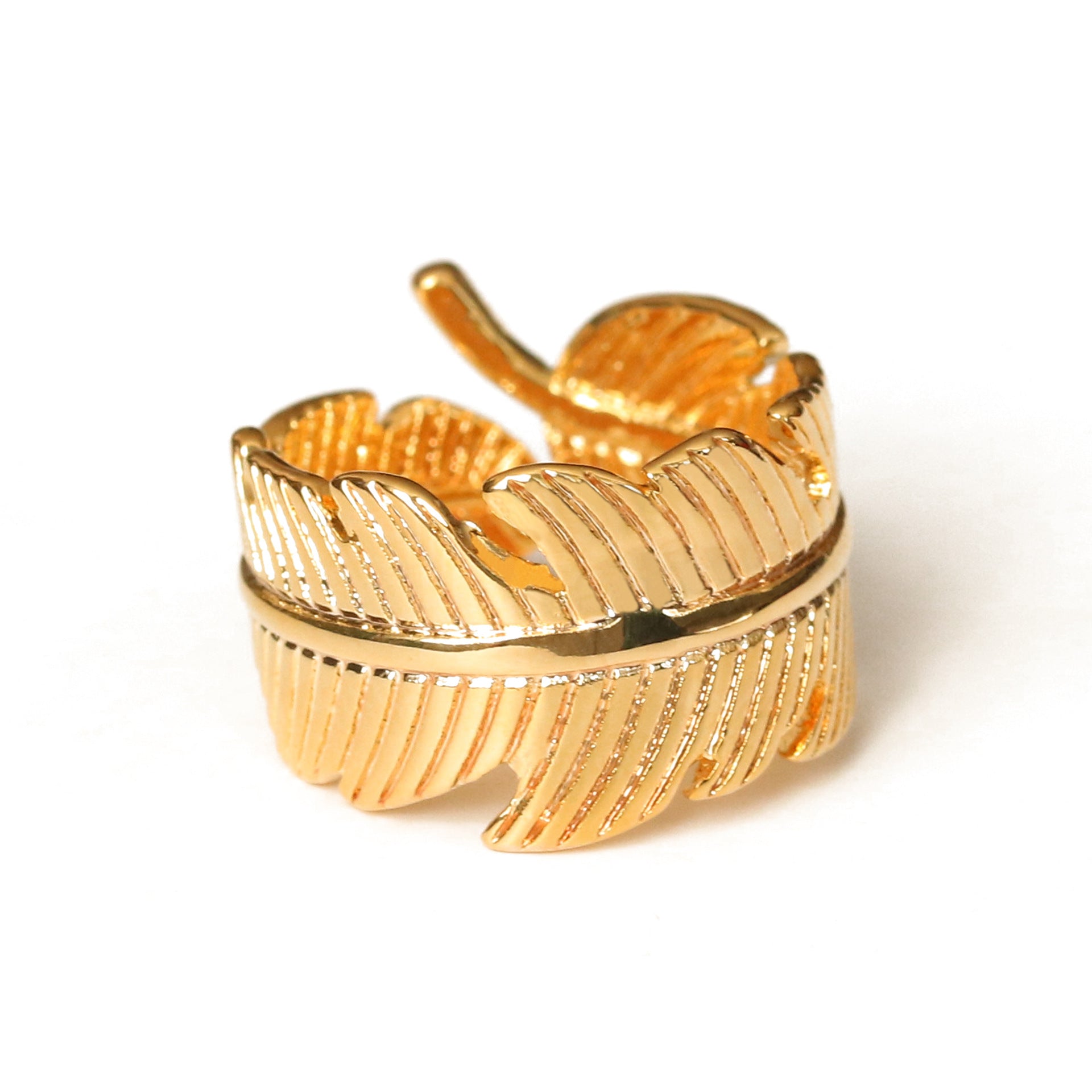 Vintage Leaf Ring