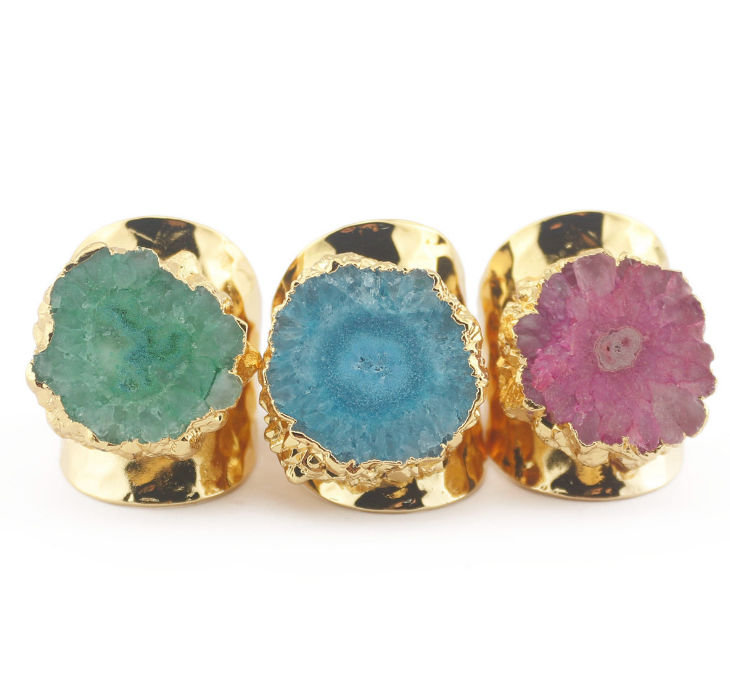 Druzy Stone Ring