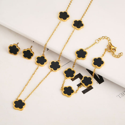 Lucky Flower Jewelry Set