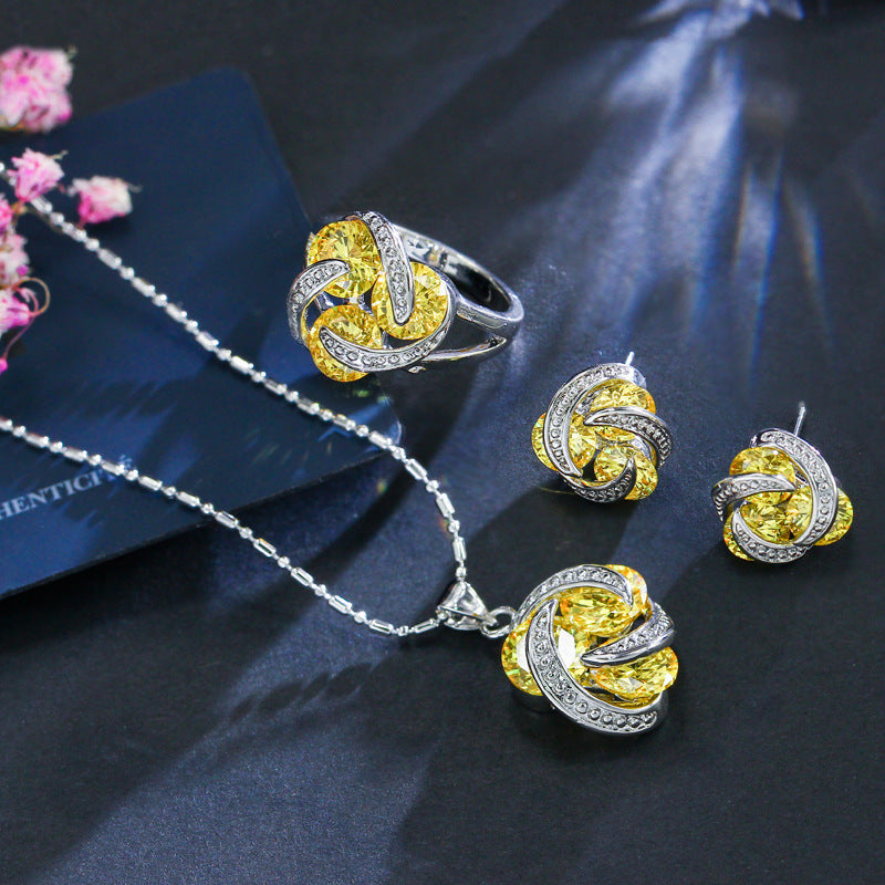 Zircon Bliss Jewelry Set
