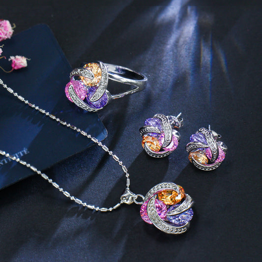 Zircon Bliss Jewelry Set