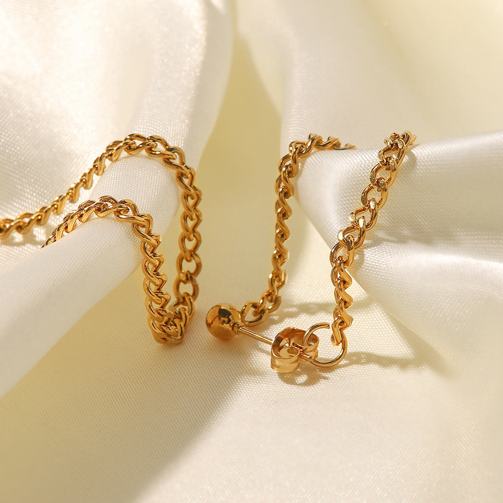 Chain Link Earrings