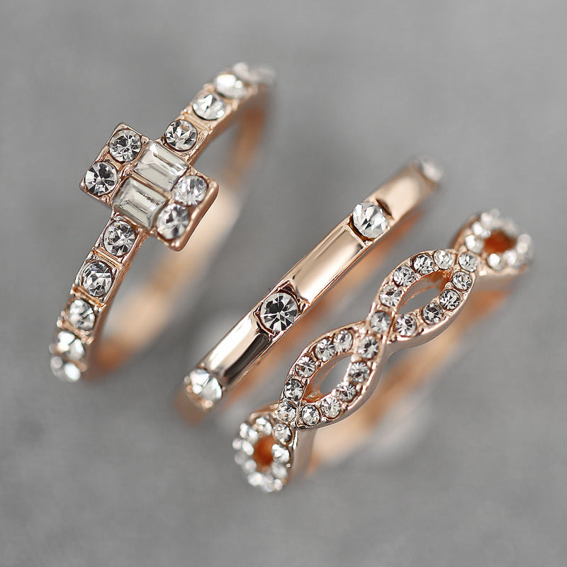 Zircon Triple Ring