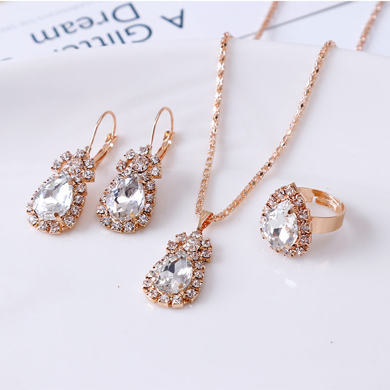 Rhinestone Jewelry Set
