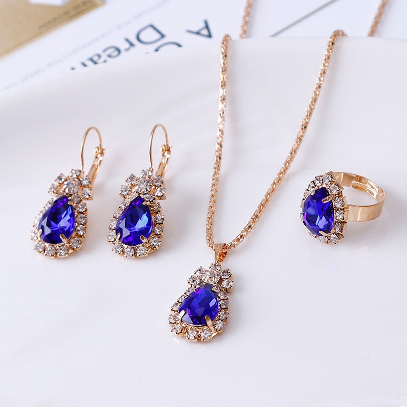 Rhinestone Jewelry Set