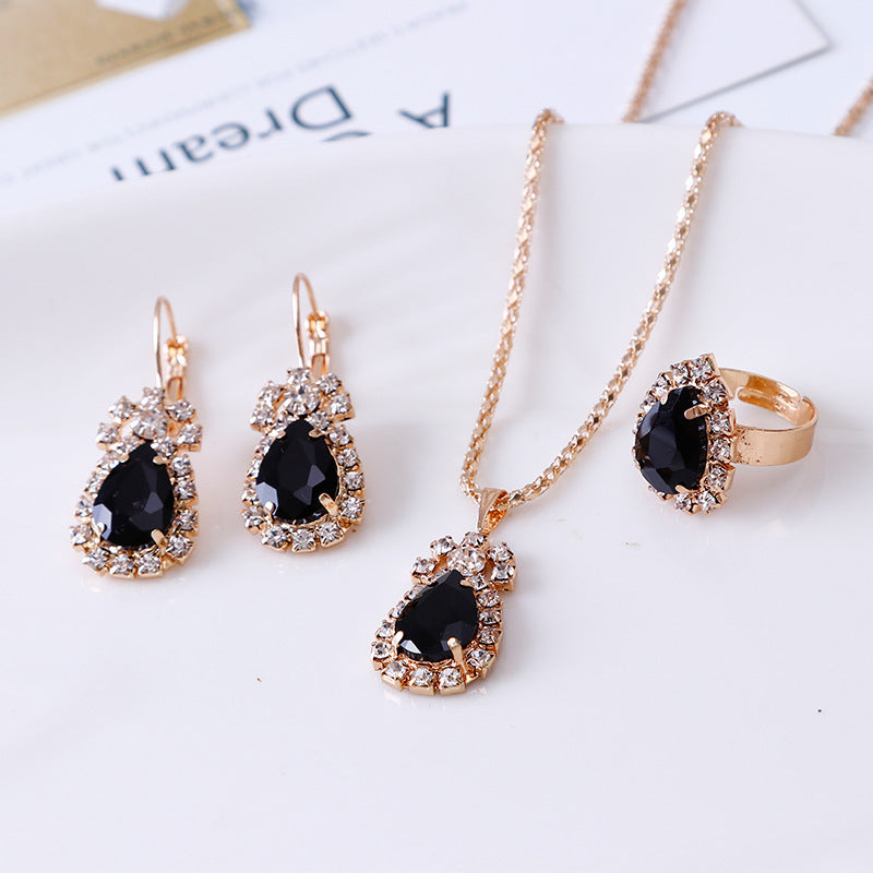 Rhinestone Jewelry Set