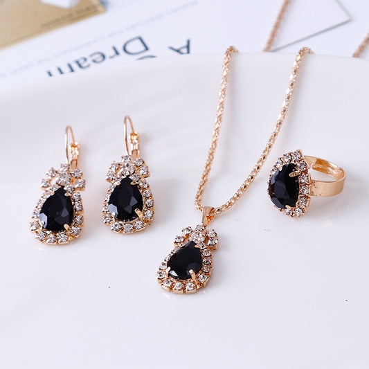 Rhinestone Jewelry Set