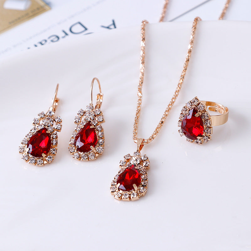 Rhinestone Jewelry Set