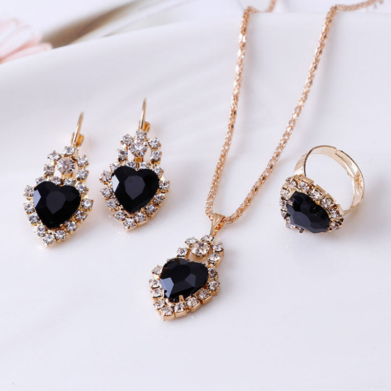 Rhinestone Jewelry Set