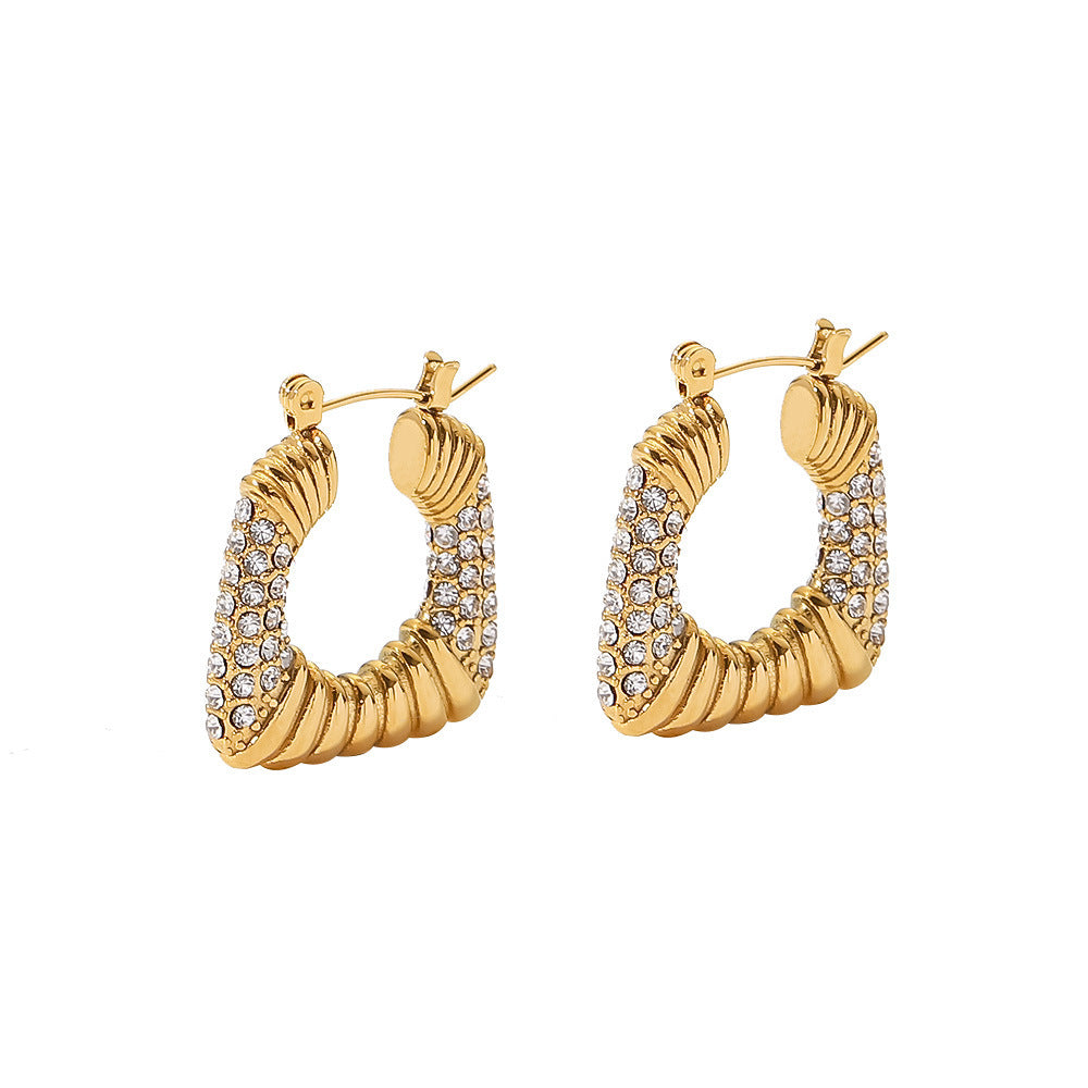 Geometric Dangle Earrings