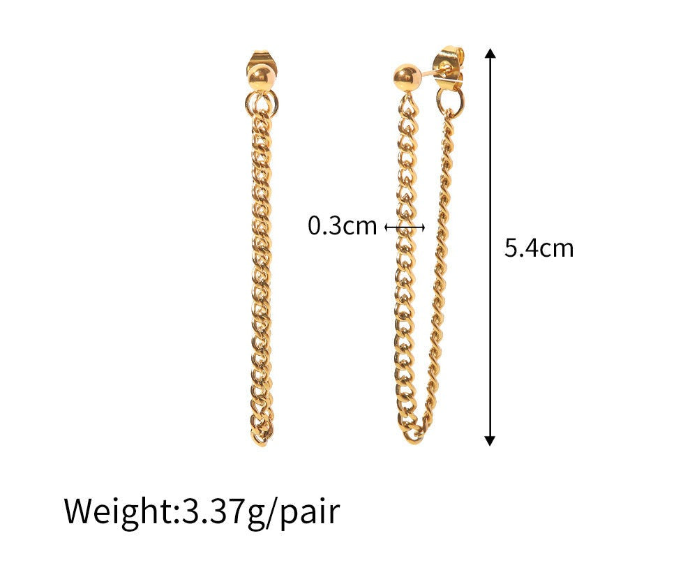 Chain Link Earrings