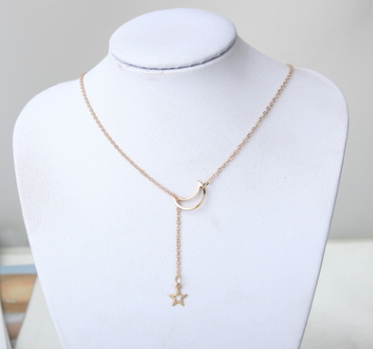 Moon Star Necklace