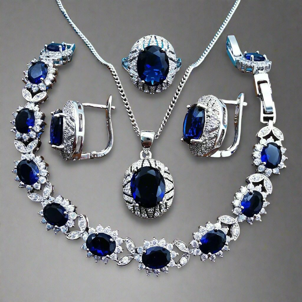 Eternal Sparkle Zircon Jewelry Set