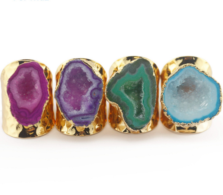 Druzy Stone Ring