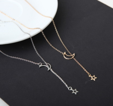 Moon Star Necklace