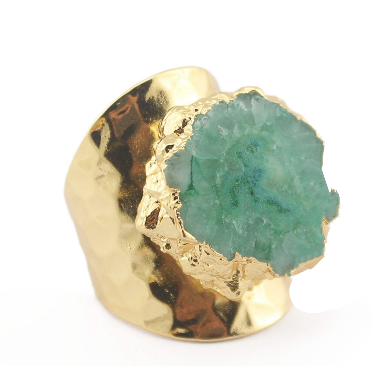 Druzy Stone Ring