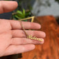 Personalized Vertical Name Necklace
