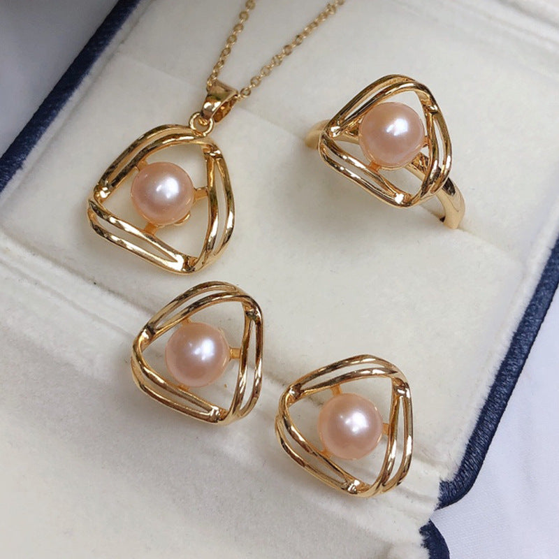 Serenity Freshwater Pearl Jewelry Set