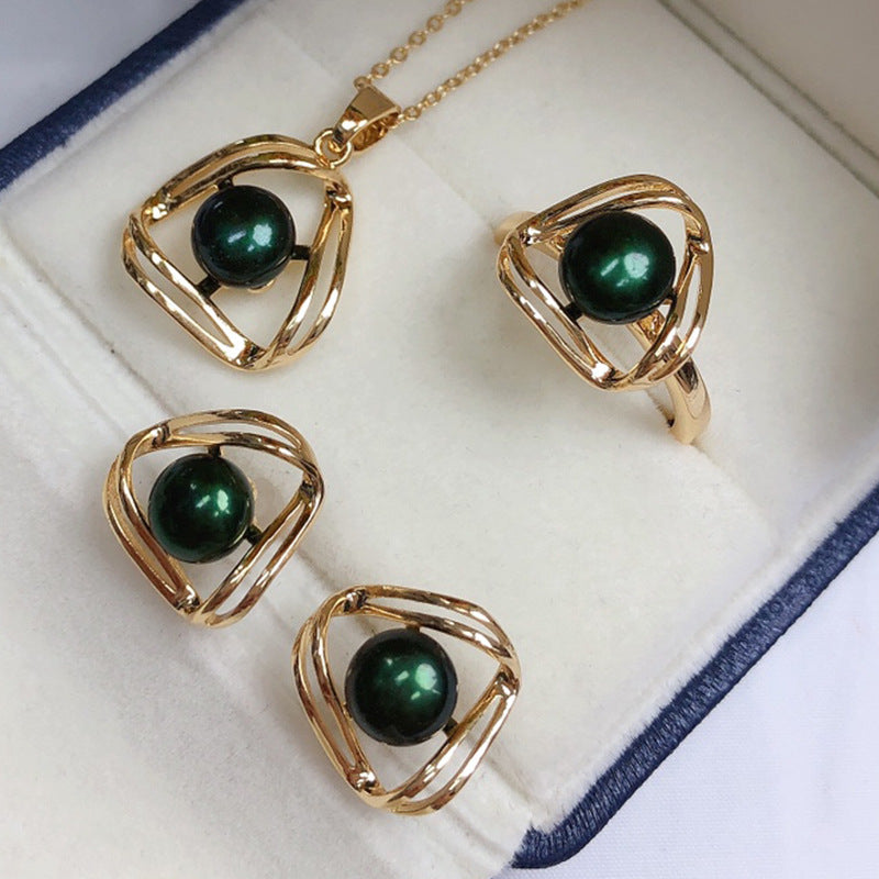 Serenity Freshwater Pearl Jewelry Set
