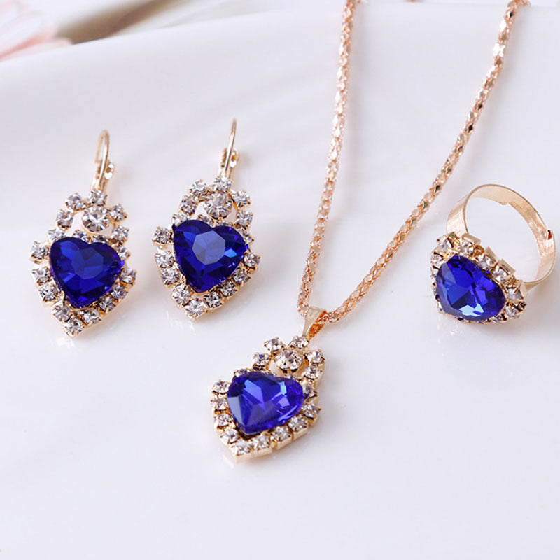 Rhinestone Jewelry Set