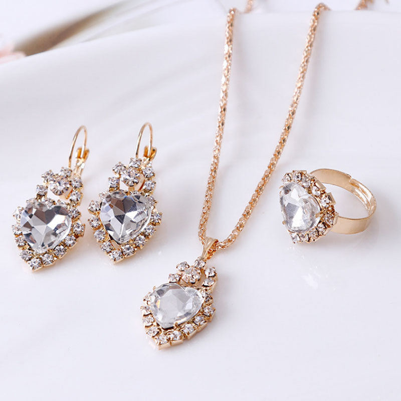 Rhinestone Jewelry Set