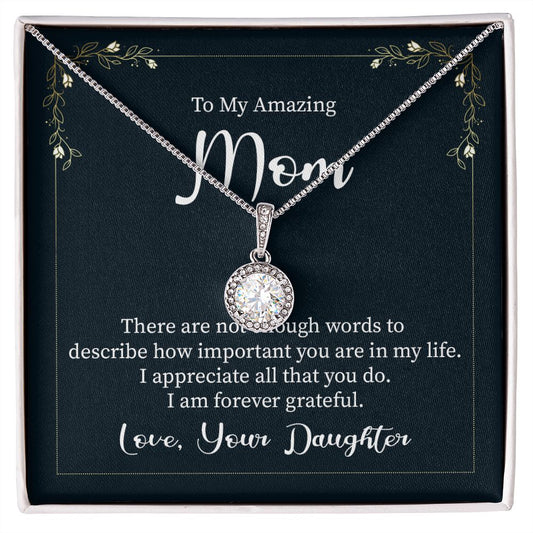 Eternal Hope Necklace, To Mom from Daughter