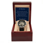 Men's Openwork Watch - To Dad from Daughter