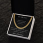 Cuban Link Chain - To Dad from Daughter