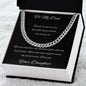 Cuban Link Chain - To Dad from Daughter