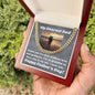 My Dearest Dad Cuban Link Chain Gift