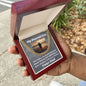 To My Son Cuban Link Chain Gift