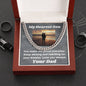 To My Son Cuban Link Chain Gift