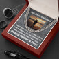 My Dearest Dad Cuban Link Chain Gift