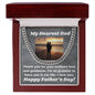 My Dearest Dad Cuban Link Chain Gift