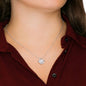 Love Knot Necklace, Grandmother Gift to Granddaughter