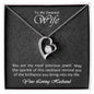 Forever Love Necklace, Husband Gift to Wife