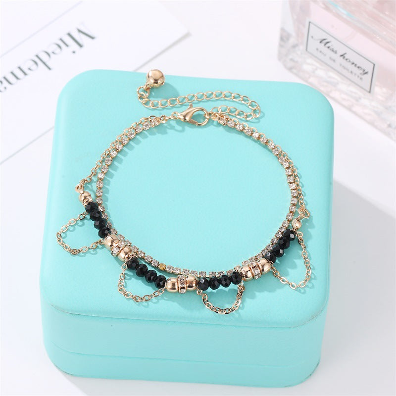 Beaded Tassel Bracelet