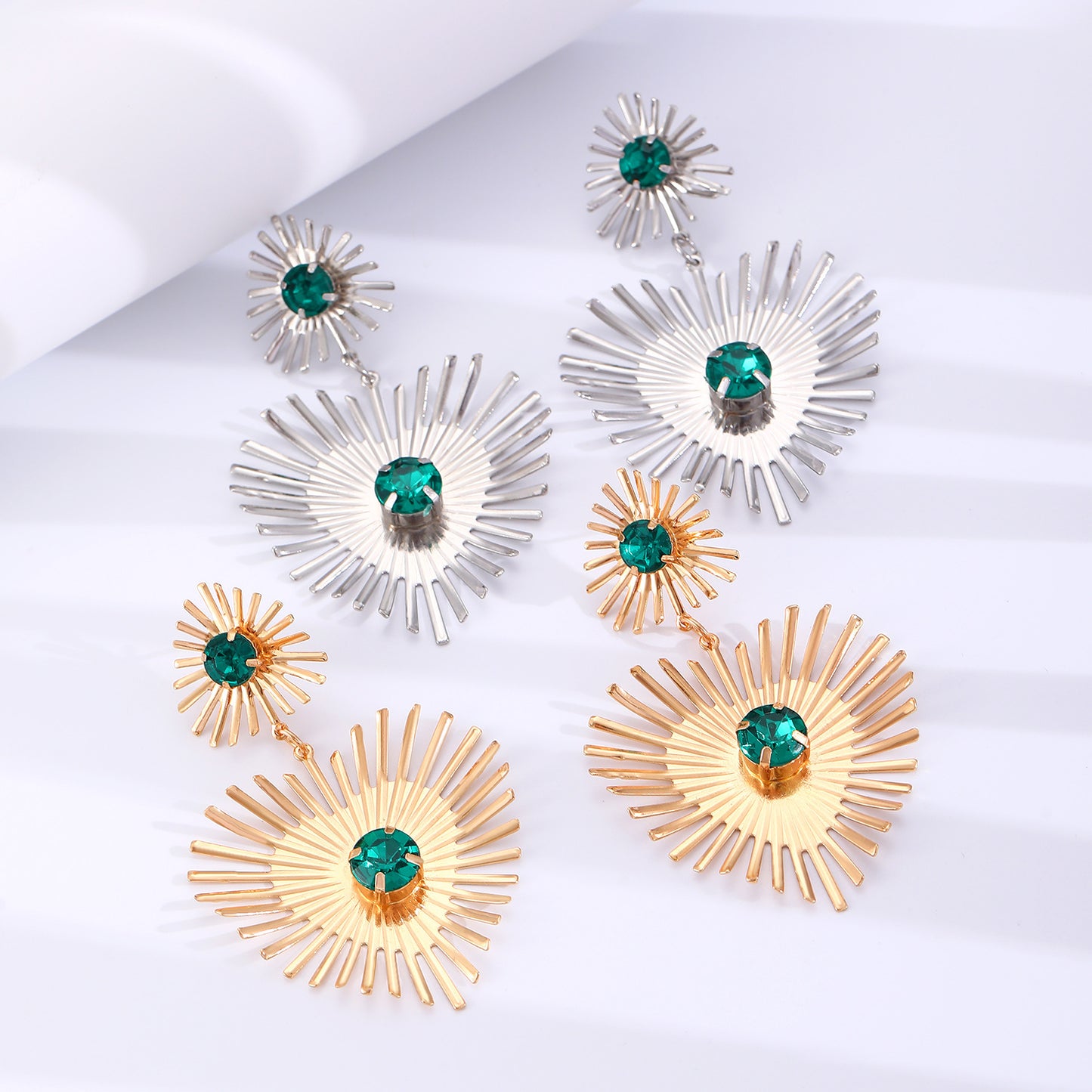 Bohemian Heart-shaped Earrings