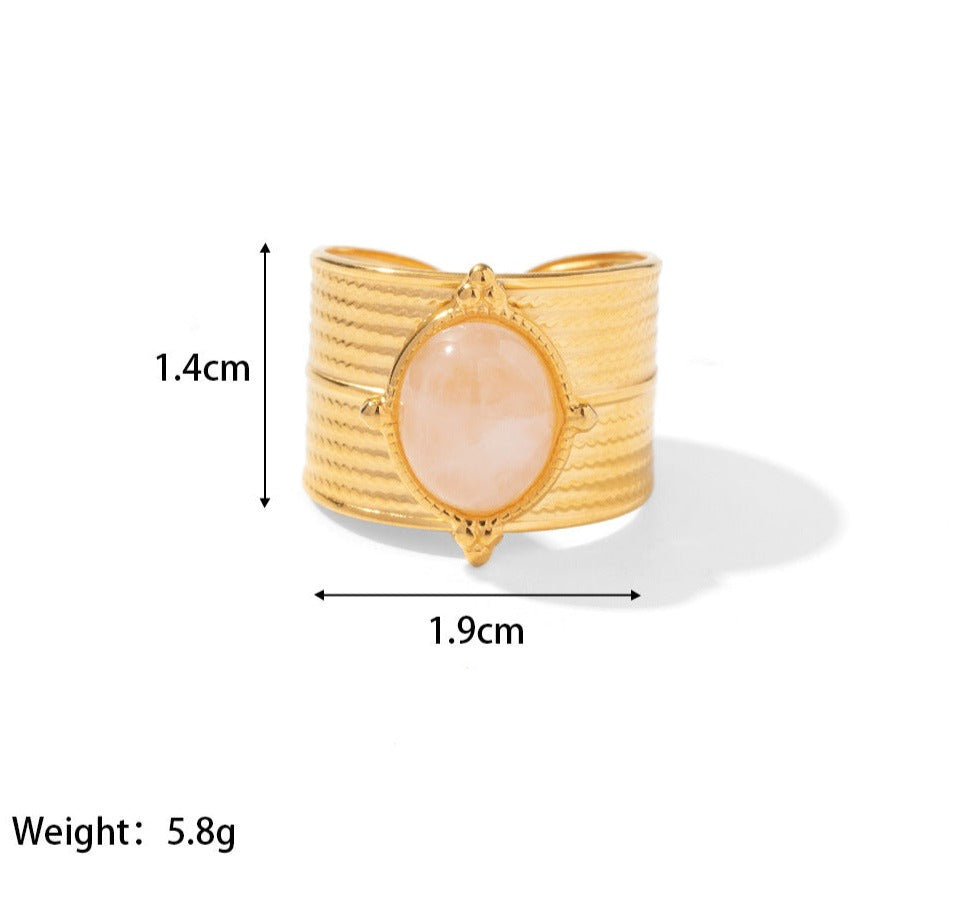 Tiger Eye Stone Ring