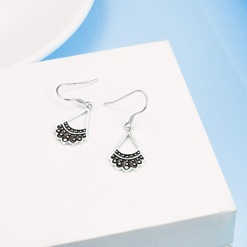 925 Silver Collar Earrings
